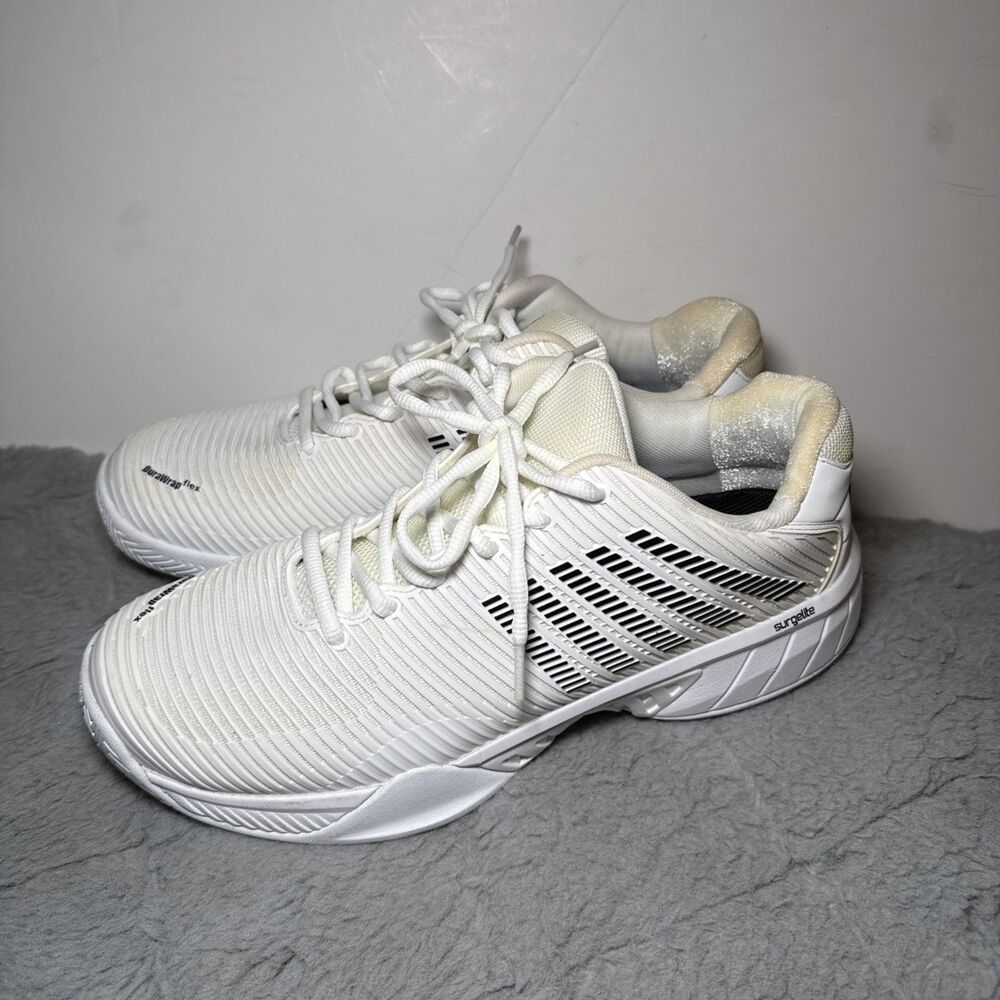 K-Swiss Men’s Hypercourt Express 2 tennis shoes White Size 12